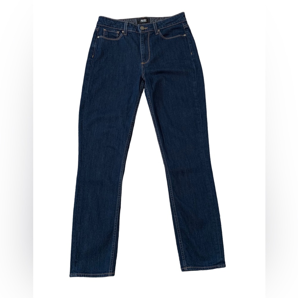 Paige denim blue jeans, cotton, size woman's 27